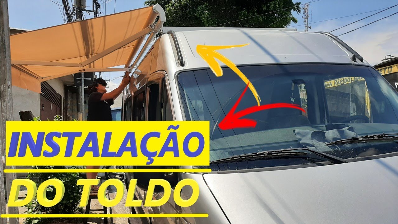 Instalação do toldo no Motorhome - Ep. 09
