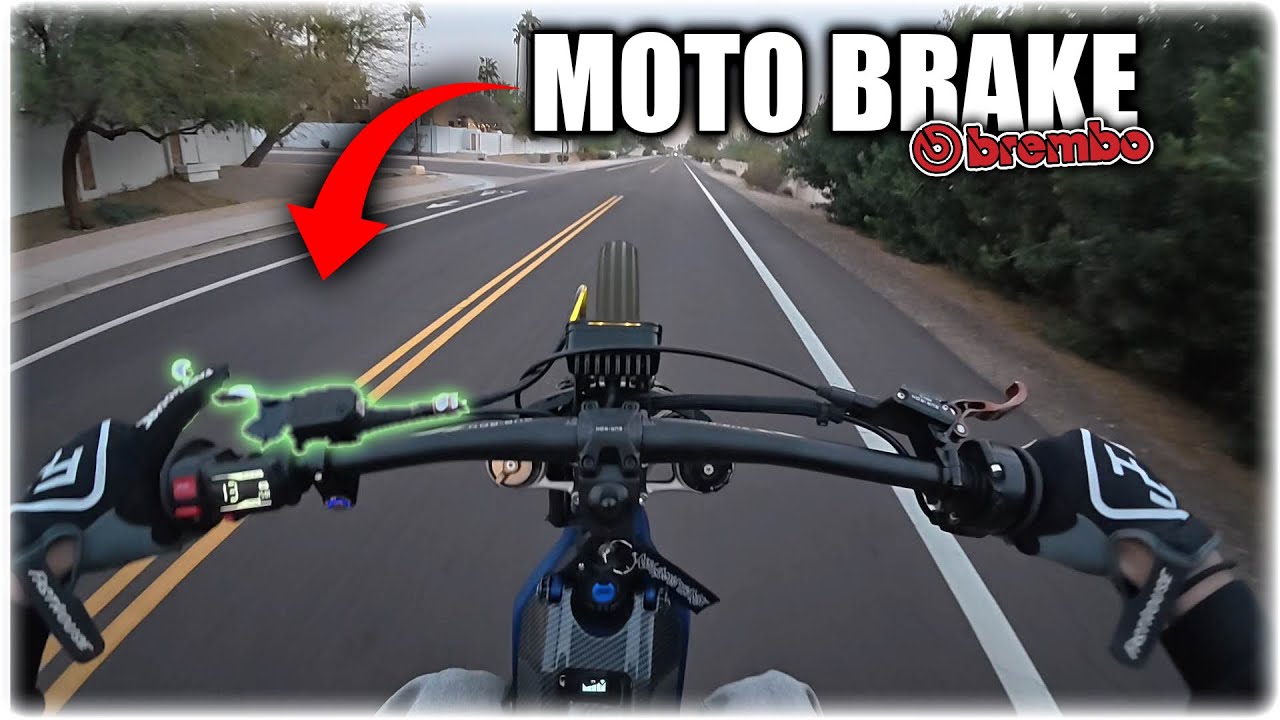 I installed the BEST Surron Brakes.. are they worth it?
