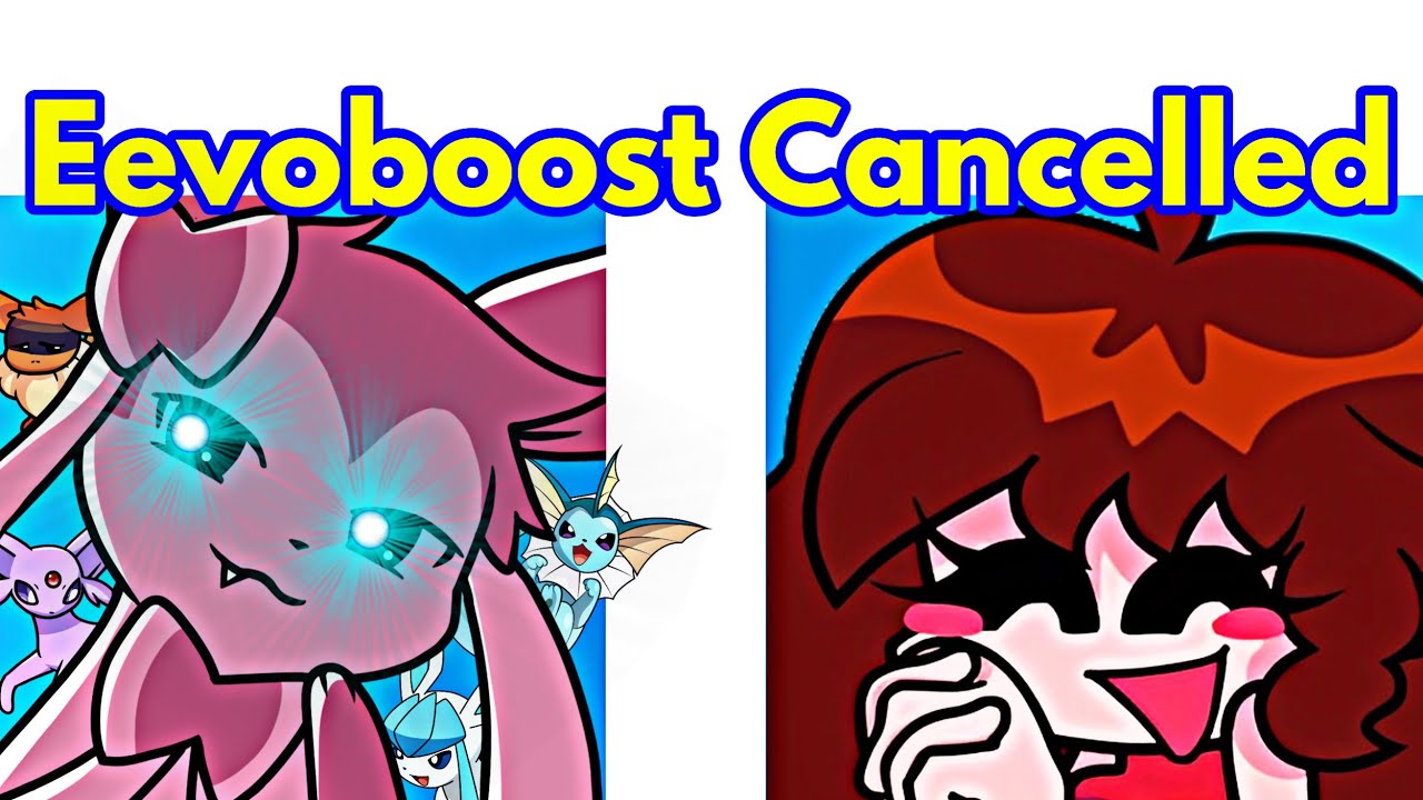 Friday Night Funkin' Eevoboost Cancelled Build / Pokemon (FNF Mod/Hard/Eevee + Cover)