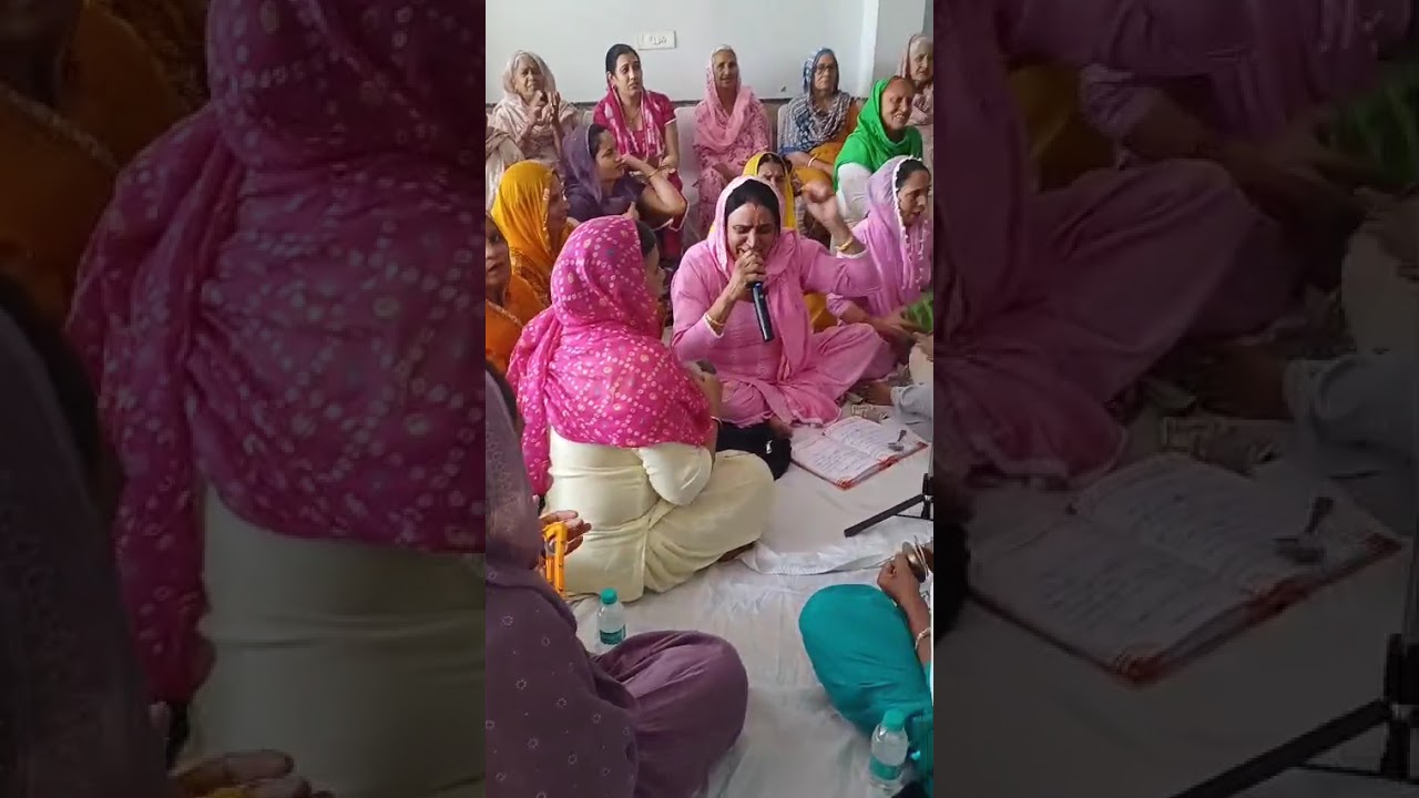 देखिए ताई का कमाल 😱मेरा जी लागे है बाबा में 🦚🙏#bharthal satsang party ❤️ content no-9289508177