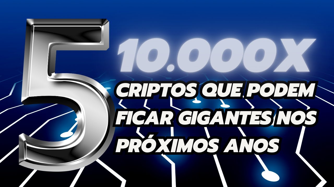[10.000%] 5 CRIPTOMOEDAS (BARATAS) QUE DEVEM VALORIZAR 20X CADA!
