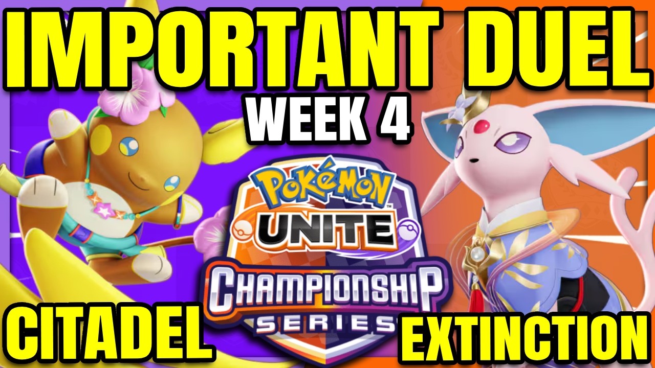 BOTH NEED THIS WIN Citadel vs Extinction - UCS NA | Pokemon Unite