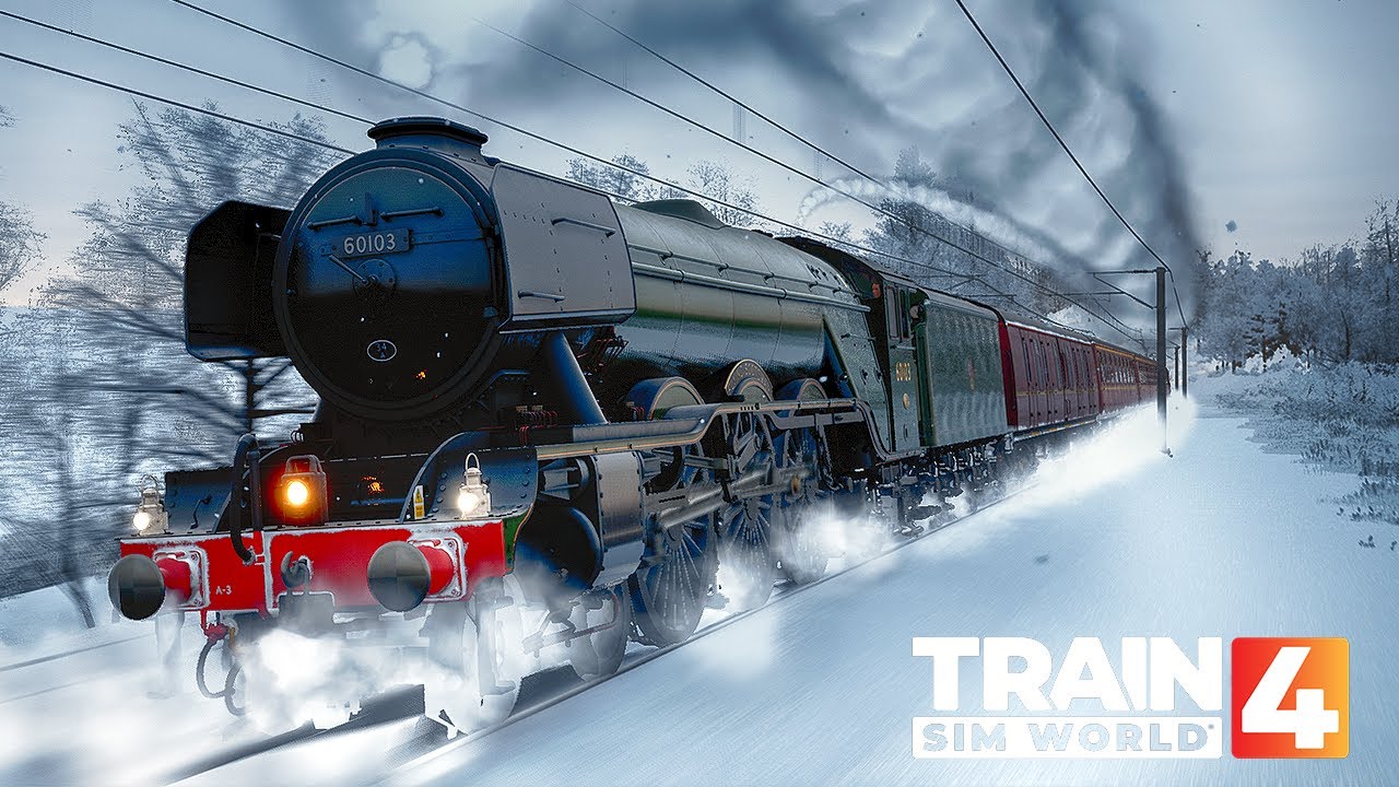 TRAIN SIM WORLD  4 // FLYING SCOTSMAN LONDON KINGS CROSS - YORK
