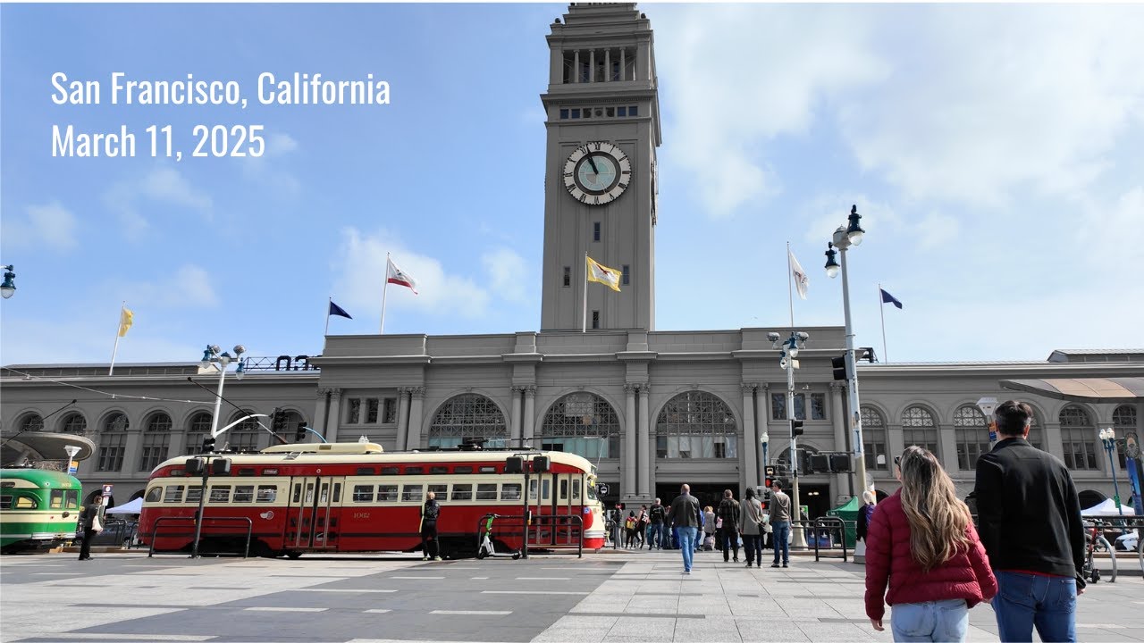 San Francisco, California Weekend Walk (March 15, 2025)