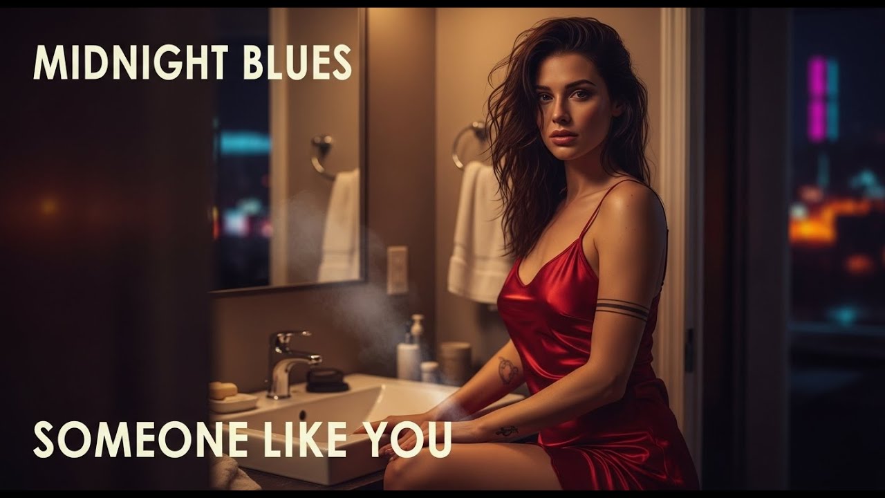 Someone Like You (Adele Inspired) 💔 | Midnight Jazz Blues (5 Min)