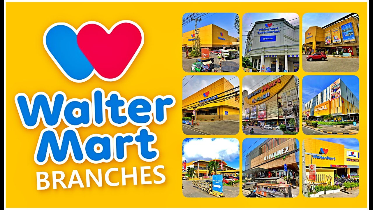 *LIST OF WALTERMART BRANCHES in the PHILIPPINES | SONG (Updated 2025)