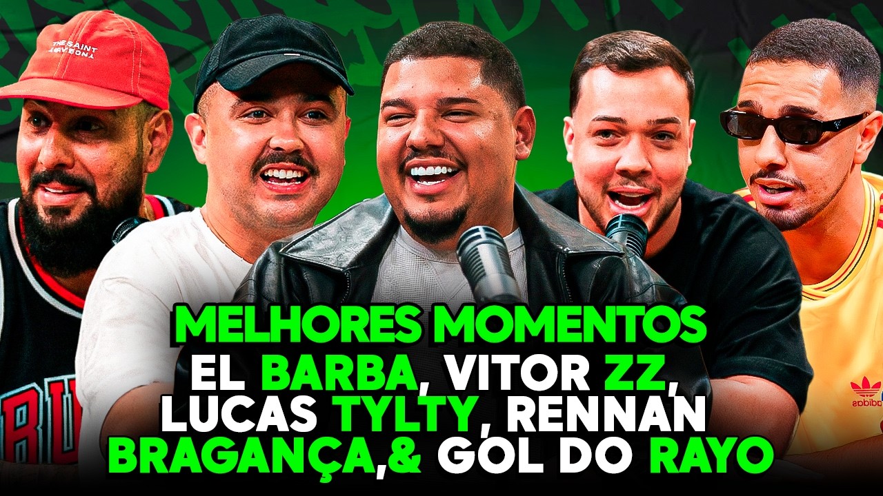 Os MELHORES MOMENTOS de EL BARBA, VITOR ZZ, LUCAS TYLTY, RENNAN BRAGANÇA & GOL DO RAYO no PODPAH