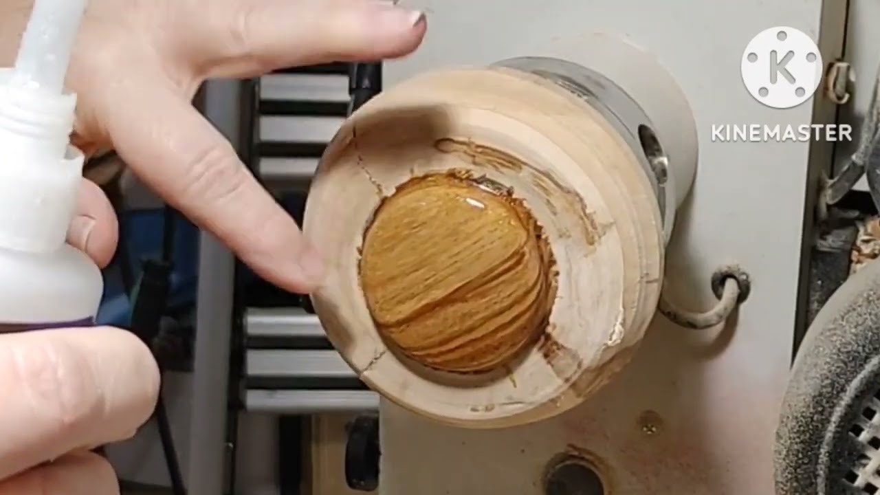 Woodturning a Zebra wood Pendant