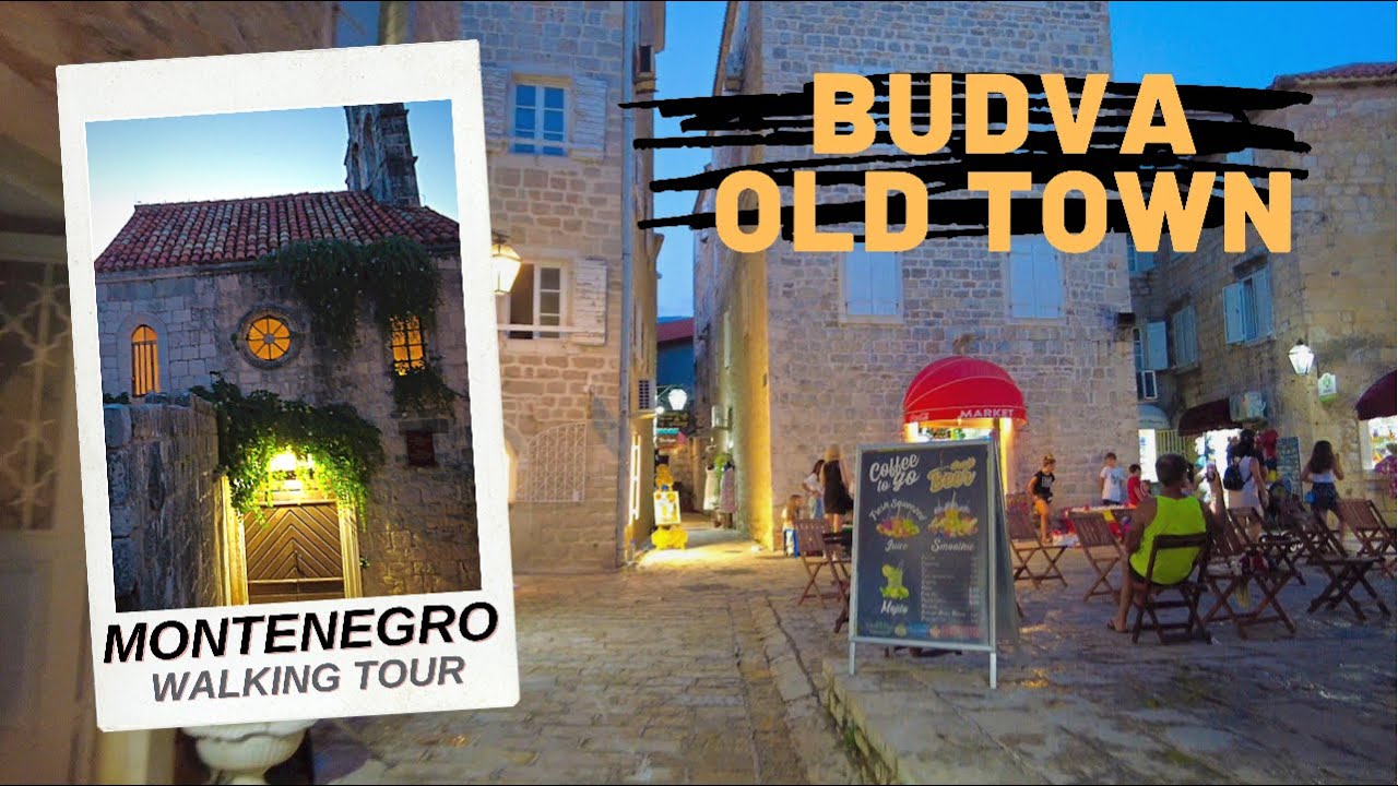 Budva Old Town | Walking Tour - 🇲🇪 #Montenegro