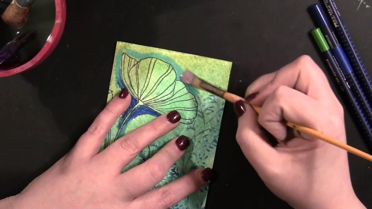 Penny Black: Mixed Media Stamping