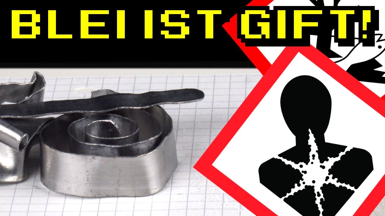 Blei | Dieses Metall kann dich vergiften!