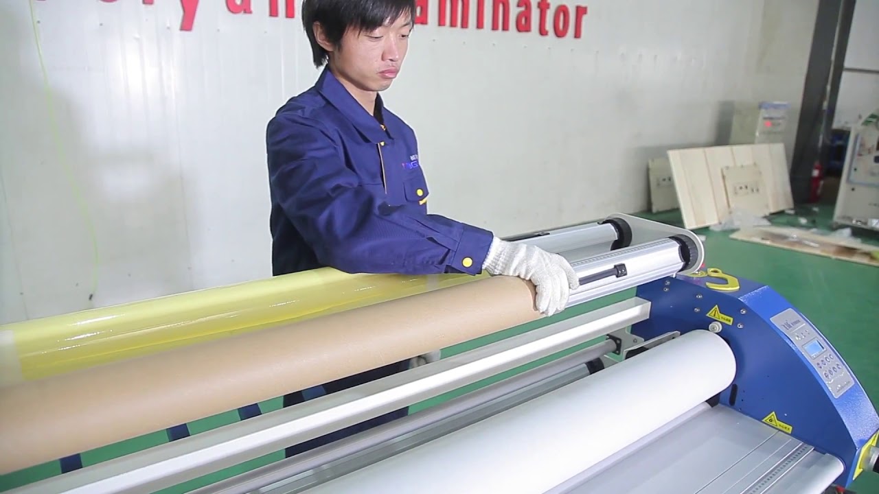 Uso de Laminadora Fayon FY 1600A || ISD S.A.
