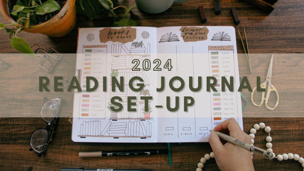 2024 Reading Journal Set-Up / Plan with Me