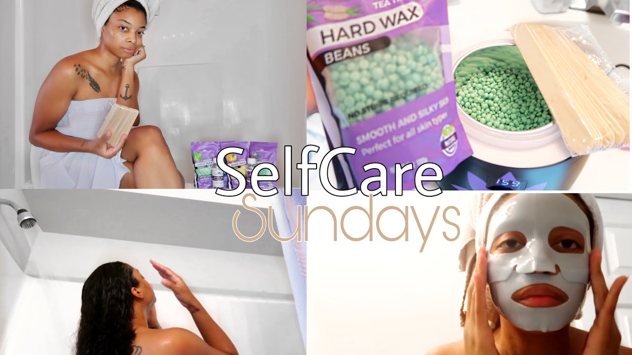 SelfCare Sundays | Trying Waxing Kit From Amazon | Esthetician&rsquo;s Skincare | Maintenance Day At Home