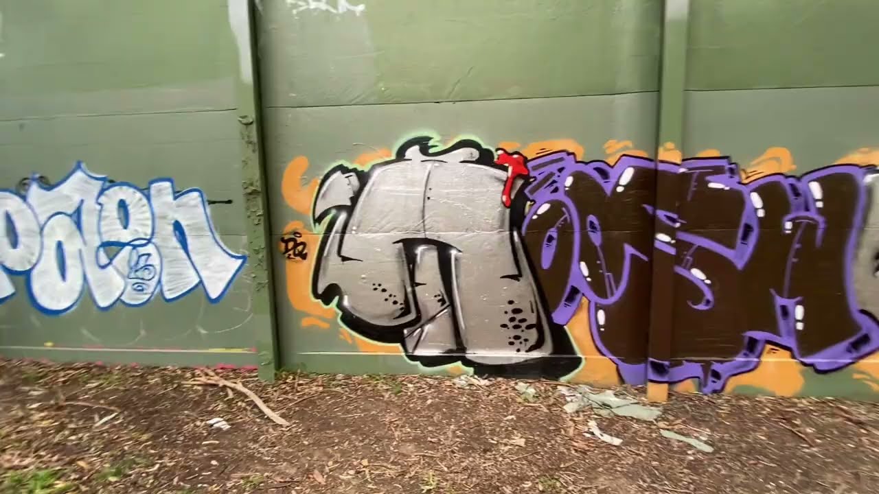 Melbourne Graffiti - Creek Trail Walk