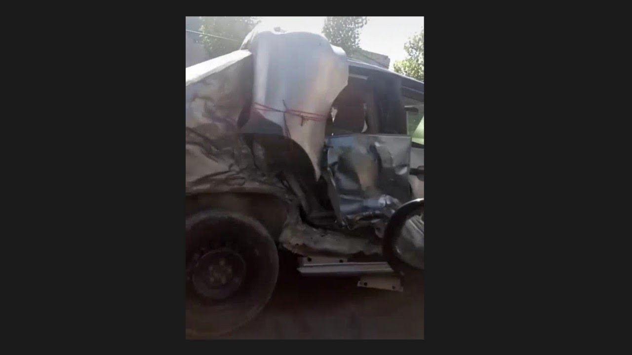 Toyota Corolla car accident|truck no 148| Toyota car