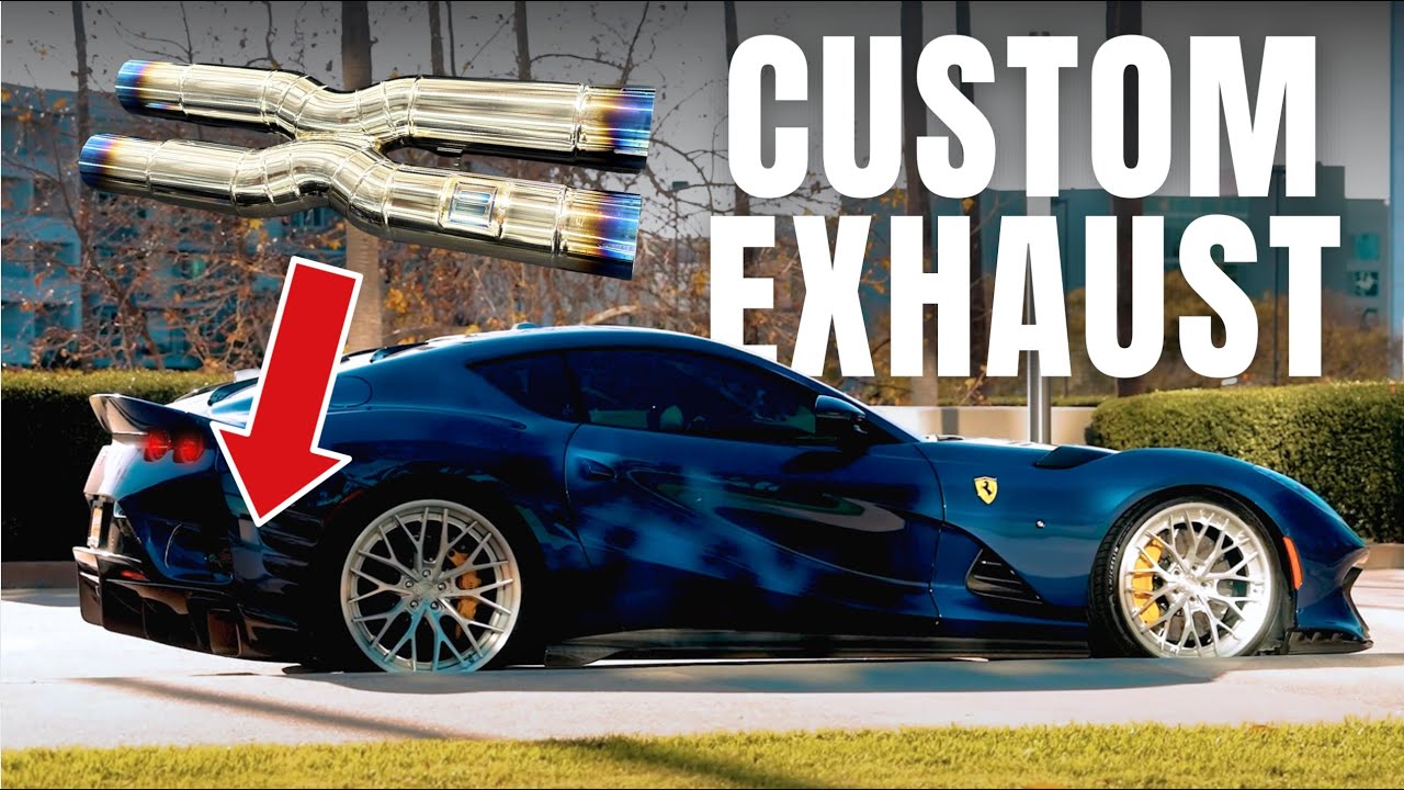 Full Titanium Exhaust on our 812 Competizione Sounds Incredible