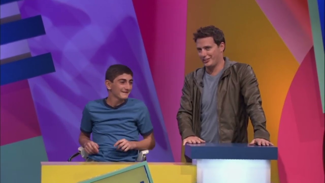 Cody Simpson Dodges The Slime on Figure It Out ( Nickelodeon )