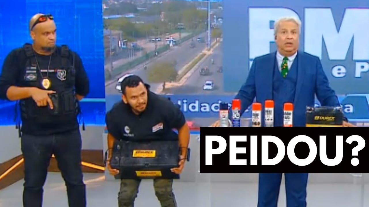 TOALHA NÃO AGUENTA E PEIDA AO VIVO!