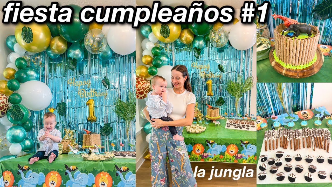 TODA LA FIESTA HECHA EN CASA: cumpleaños #1 de mi bebé