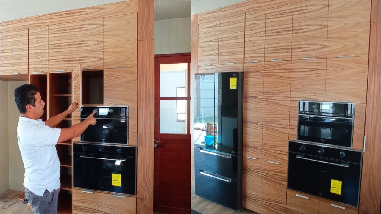 Como Hacer Torre de Hornos en Cocinas integrales #ElMuebleModerno