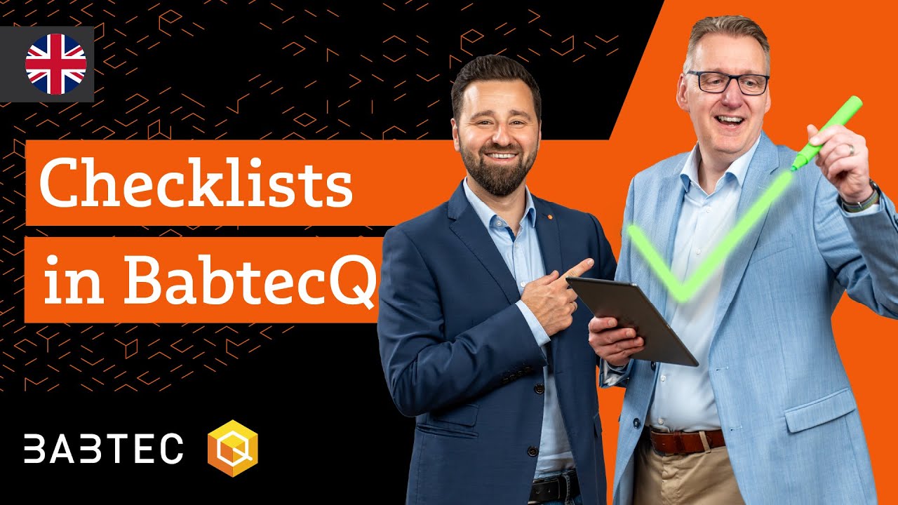 Checklists in BabtecQ | Q.Focus Webcast