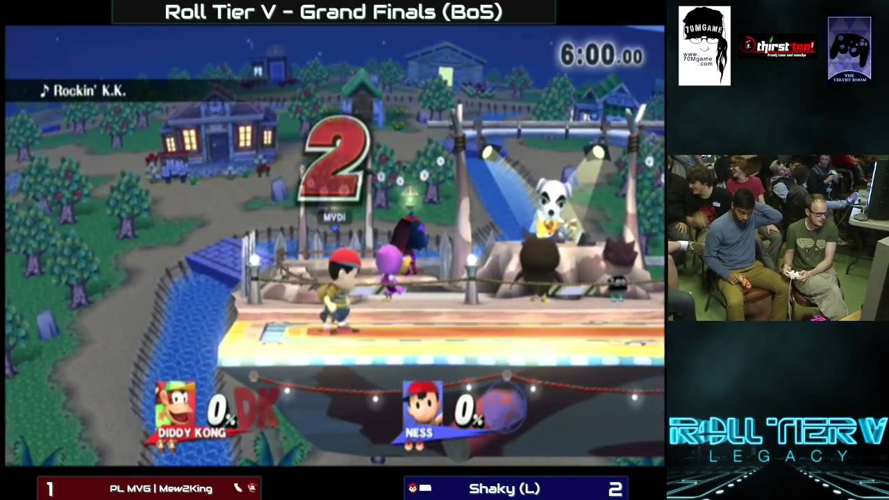 Roll Tier V - Smash 4 Singles - Grand Finals - PL MVG | Mew2King vs. Shaky