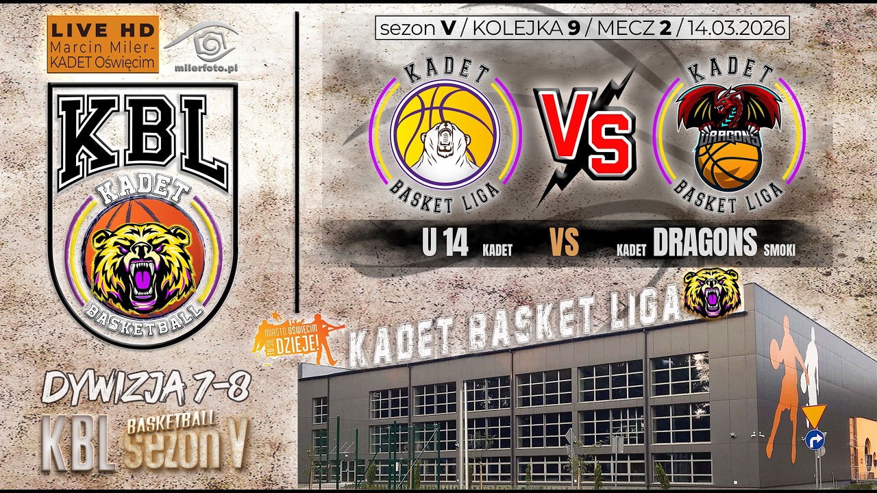 KADET U14 VS Dragons Team - Smoki / KBL / Div. 7-8/ mecz 26 / sezon 5