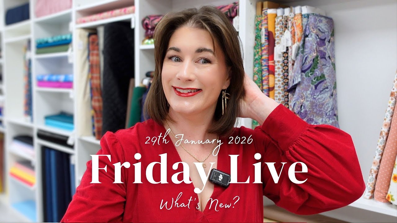 Friday Live | 29th January | Off to the Buzz Awards! 🐝 Soft Sweat, Jersey & Denim Too