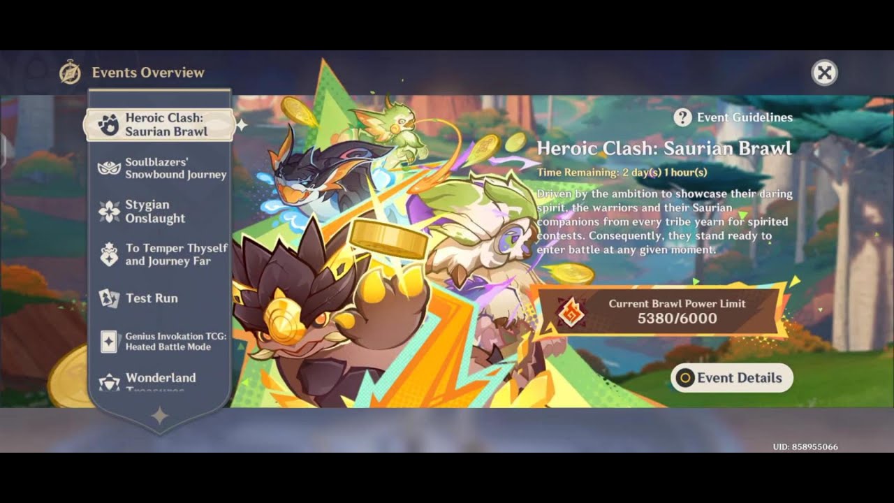 Genshin Impact PC | Heroic Clash: Saurian Brawl – Event Quest Full Gameplay Walkthrough