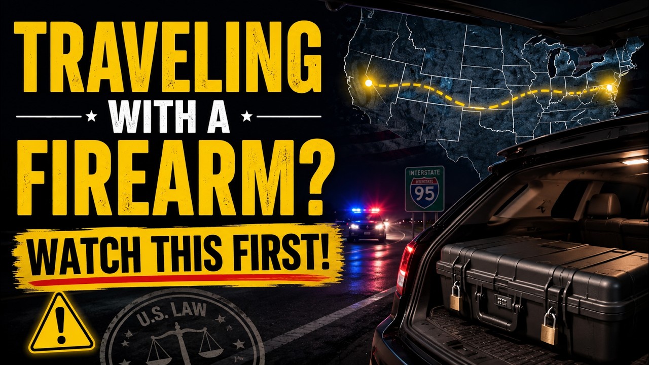 Traveling With A Firearm? Watch This First!
