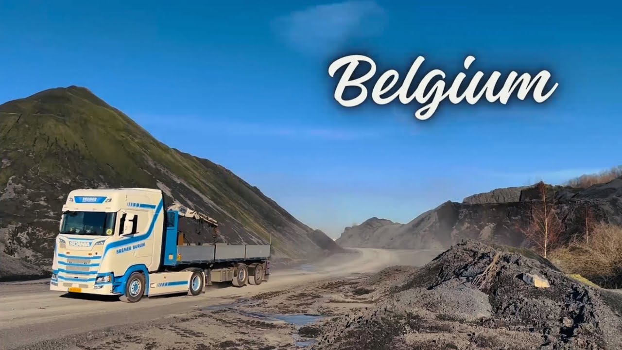 🇧🇪 The Most Beautiful Roads in Belgium | Video Compilation | Truckvlog | Scania | Transport