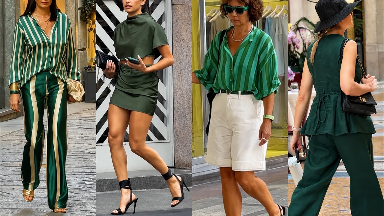 ITALY'S MAGIC OF AUGUST FASHION 2026: LUXURY OUTFITS BY MILAN STREET FASHION | SUMMER SHOPPING LOOKS
