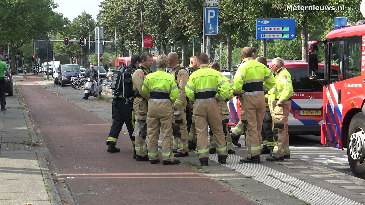Brandweer rukt uit voor elektrocutie in Groningen/Ernstig gewonde