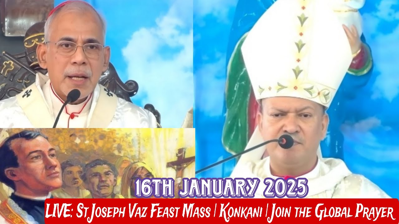 LIVE: St Joseph Vaz Feast  Mass | Konkani | Join the Global Prayer | #tfrcctv