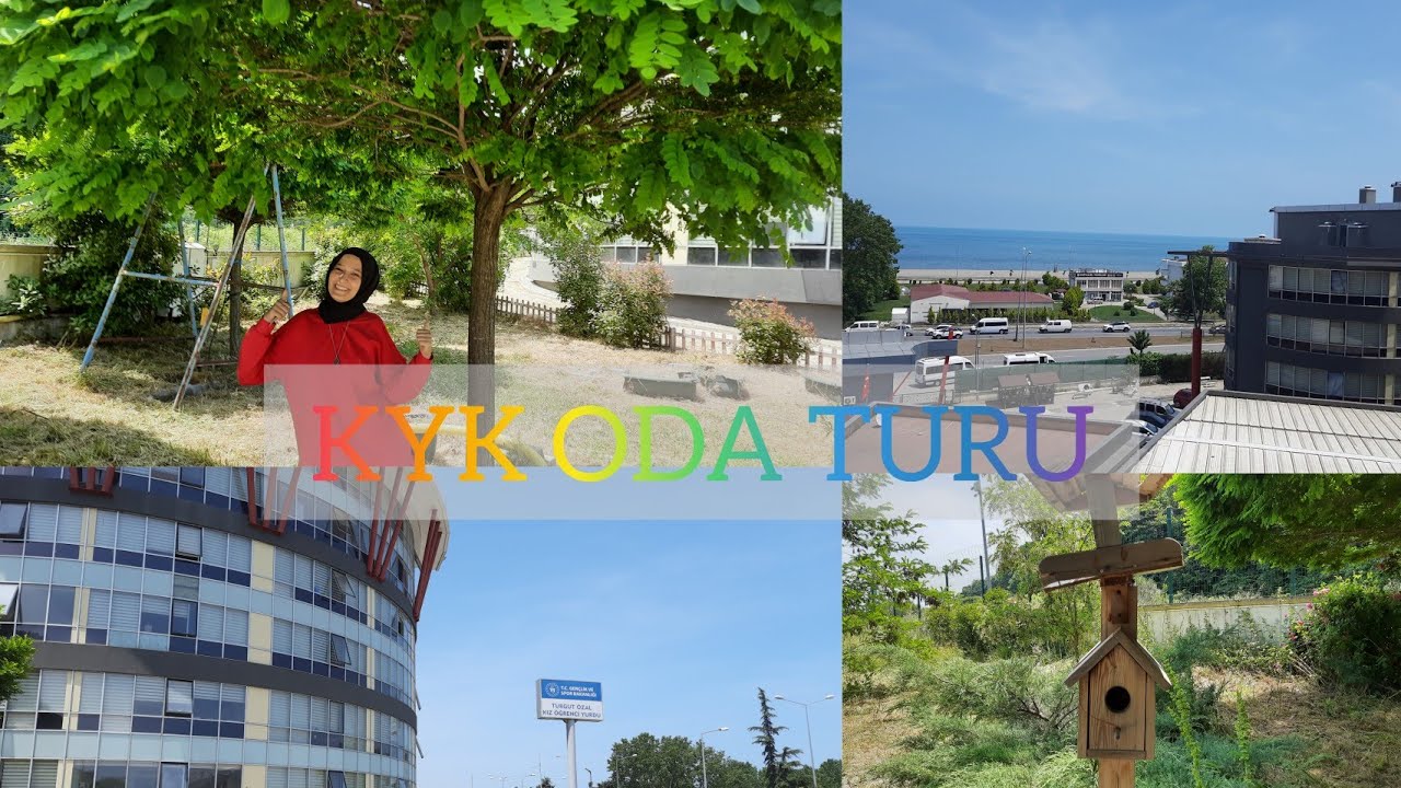 SAMSUN TURGUT ÖZAL KIZ YURDU ODA TURU (KYK) 🏙