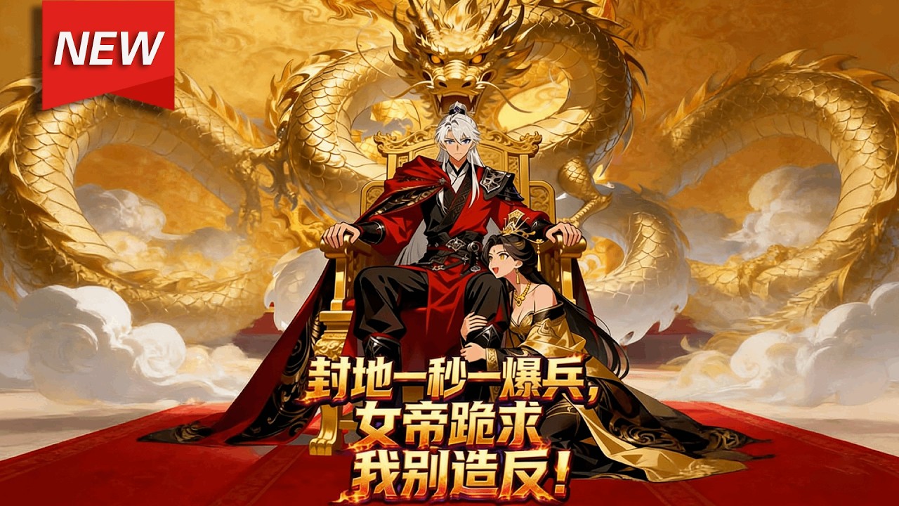 MULTISUB📢新番上线《封地一秒一爆兵，女帝跪求我别造反》第1~70集丨秦羽穿越成将军之子，意外觉醒“至尊领地系统”金手指，能招兵唤将，征战四方，携两世阅历，报血海深仇，定天下乾坤！#破晓动漫社