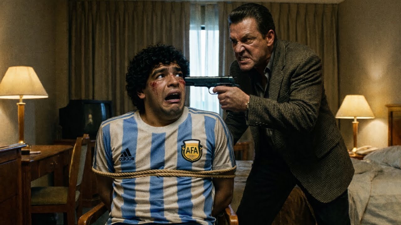 Colombian Cartel Put a Gun on Maradona in a Hotel Room — Diego’s 6-Word Answer Changed Everything