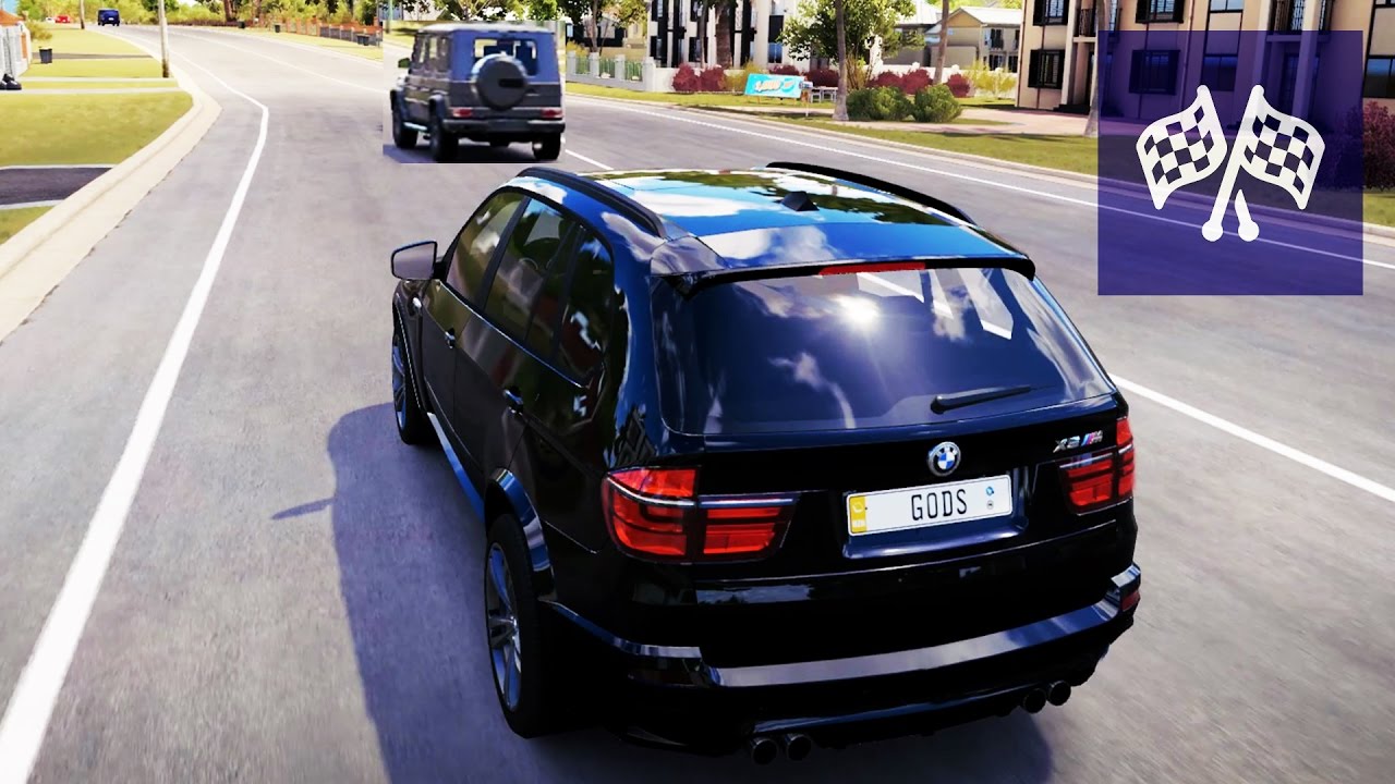 Forza Horizon 3 - Epic SUV Chase BMW X5M and Mercedes G65 AMG - G27 POV/Cockpit View Gameplay