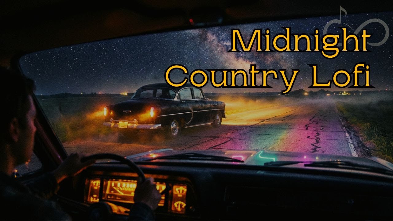 Lofi Americana Country 🌌 | Mellow Instrumental for Late-Night Drives | Introspective Road Vibes
