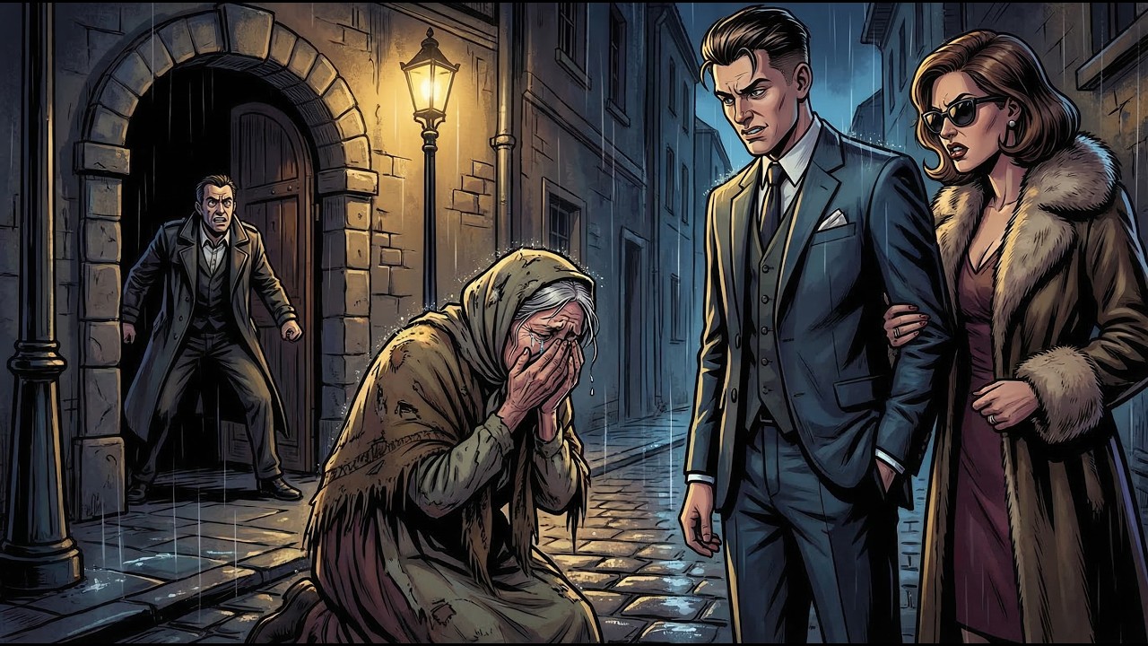 Su hijo rico la tiró al basurero como mendiga, pero el karma llegó