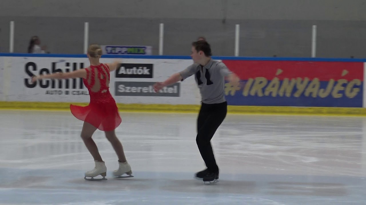 Olivia Jenkinson   Stanley Evans ID AN Free Dance Halloween Cup 2019