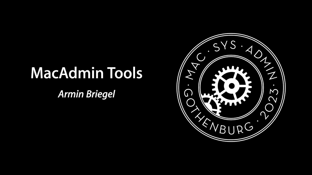 MacAdmin Tools
