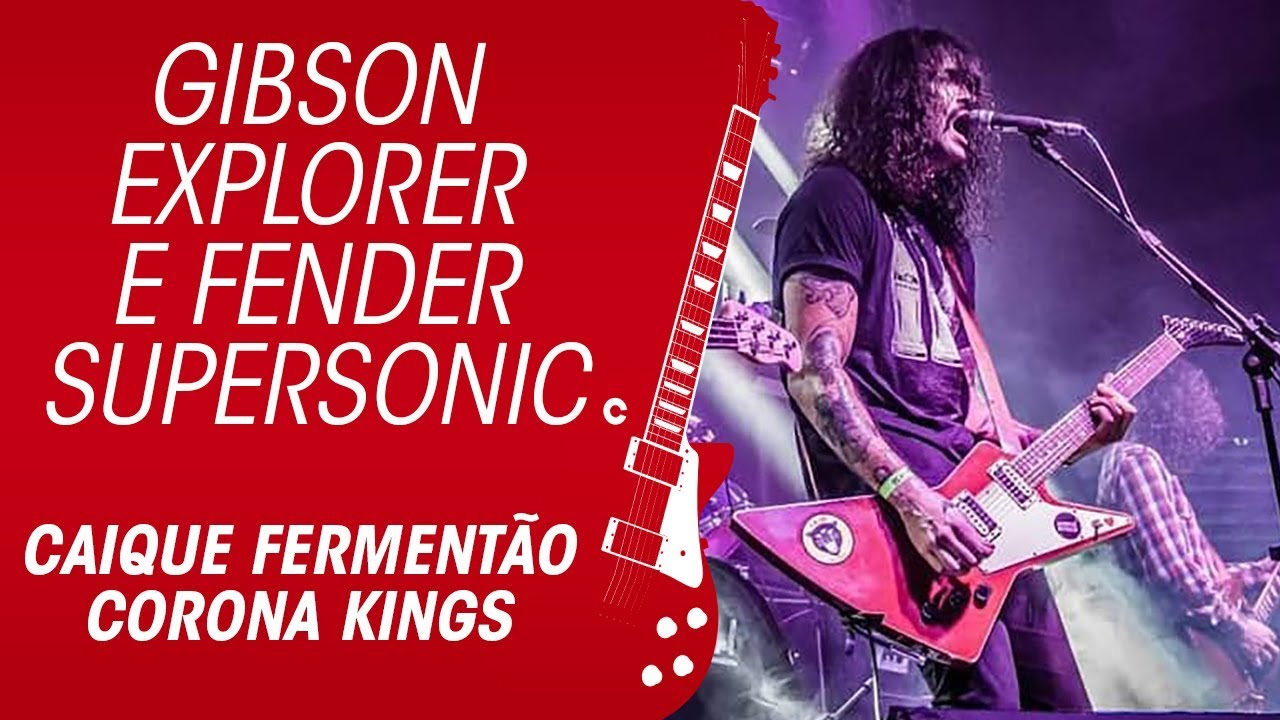 Gibson Explorer e Amp Supersonic Fender | Corona Kings