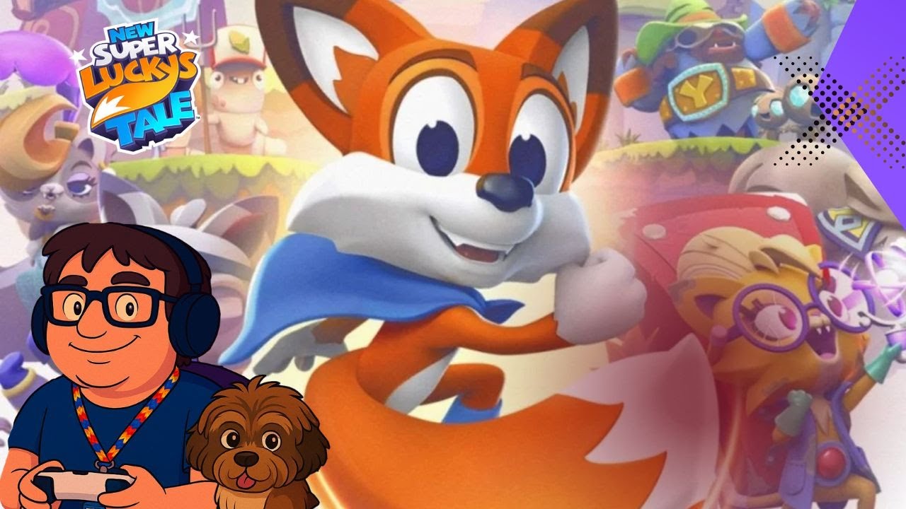 Jogando New Super Lucky’s Tale – Parte 1 | A Jornada de Lucky Começa em Sky Castle