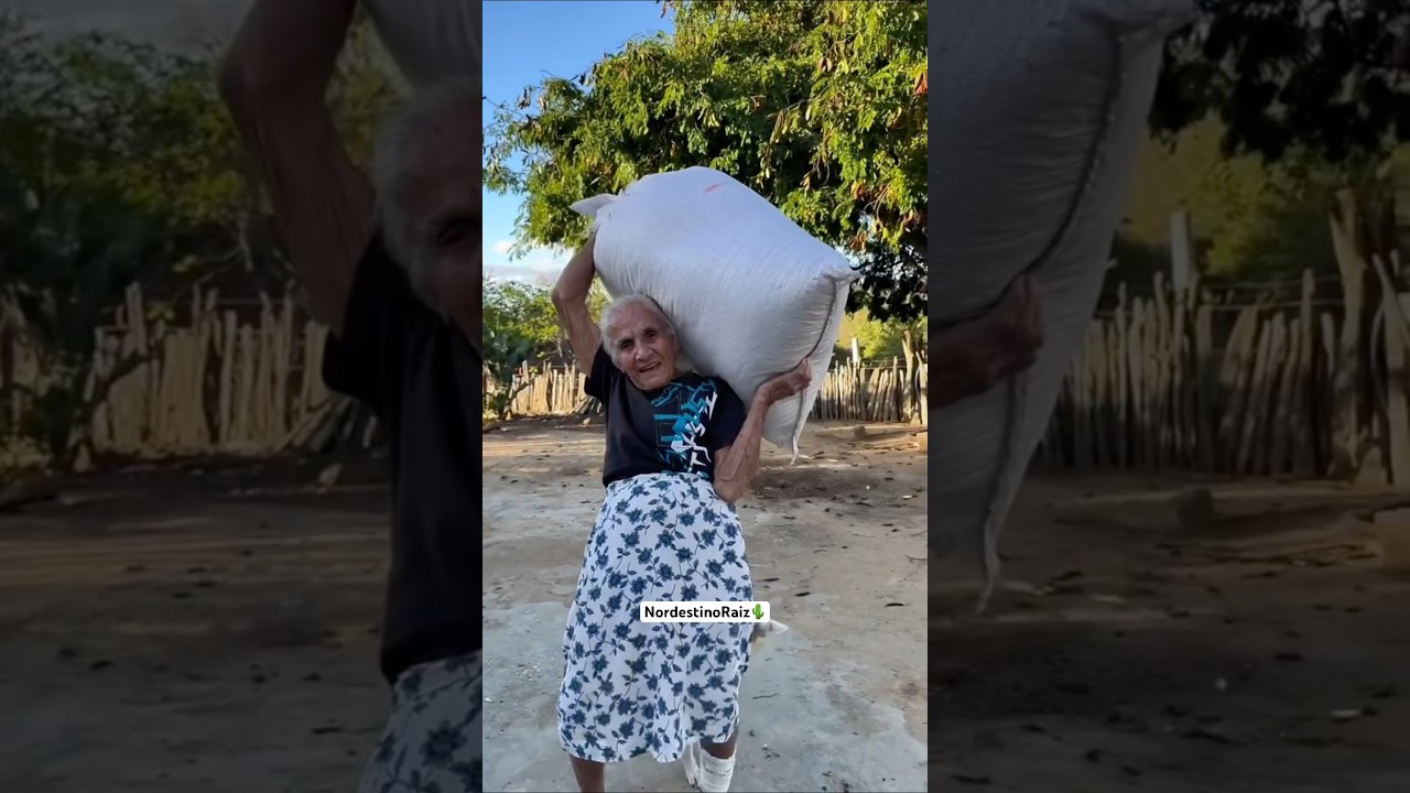 Dona Vardinha com 92 anos faz coisas que pessoas com a metade de sua idade n&atilde;o faz🌵