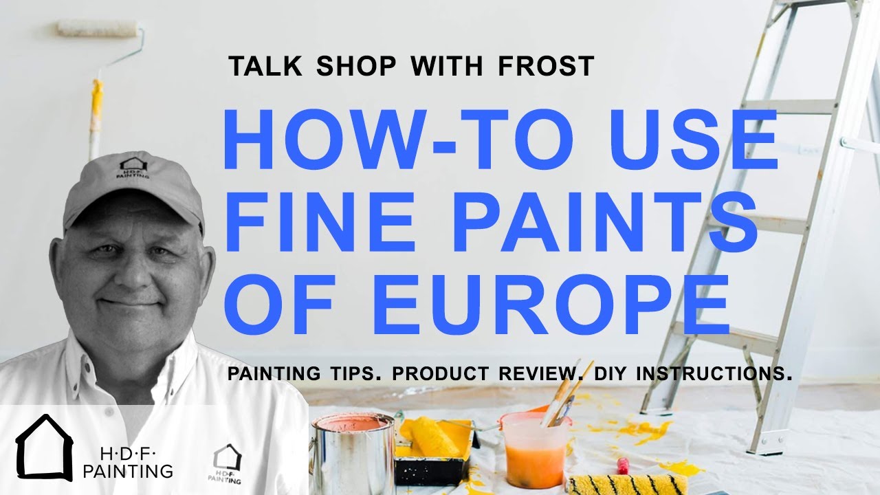 Как использовать высококачественные краски Hollandlac Brilliant от Fine Paints of Europe | Пошаго...