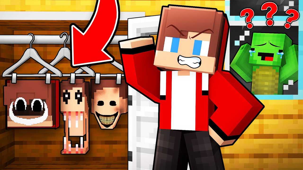JJ Can Use Skins To Troll Mikey in Minecraft (Maizen)