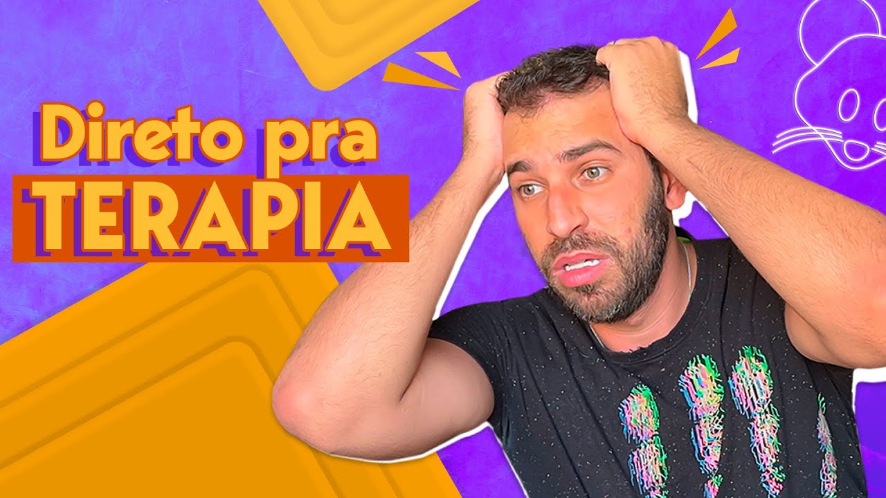 É FECHAR O LIVRO E IR DIRETO PRA TERAPIA
