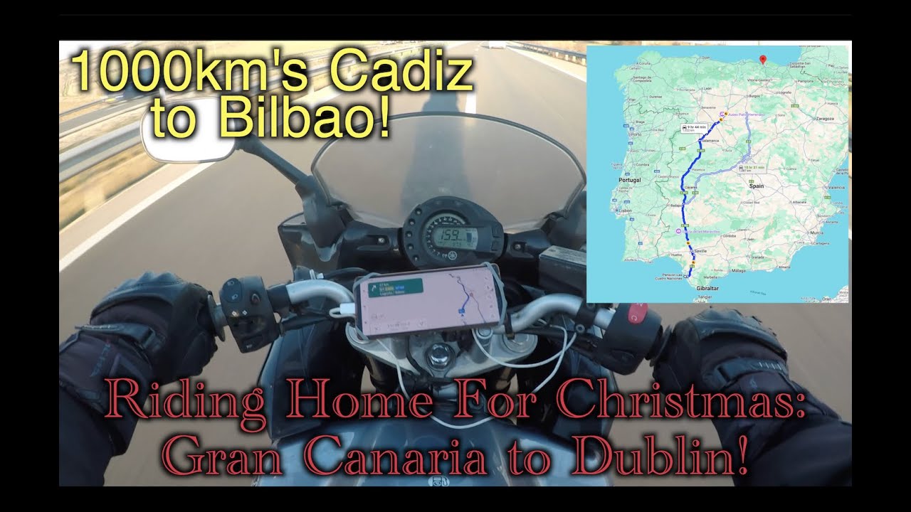 Riding Home for Christmas: 1000km's from Cadiz to Bilbao!!!